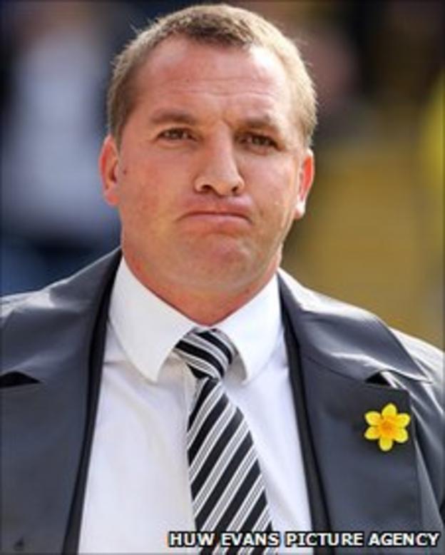 Swansea manager Brendan Rodgers