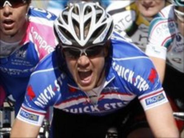 Belgian cyclist Wouter Weylandt