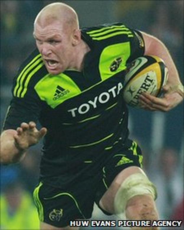 Munster captain Paul O'Connell
