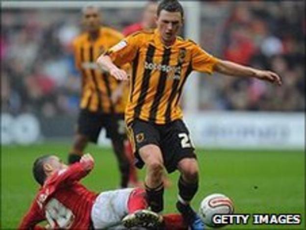 Hull midfielder Corry Evans