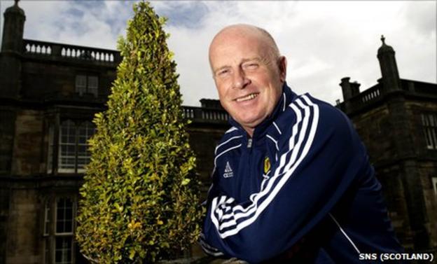 Scotland assistant manager Peter Houston