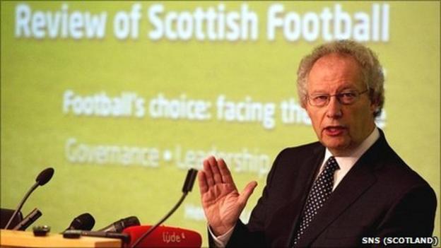 Former First Minister Henry McLeish presents his review of Scottish football