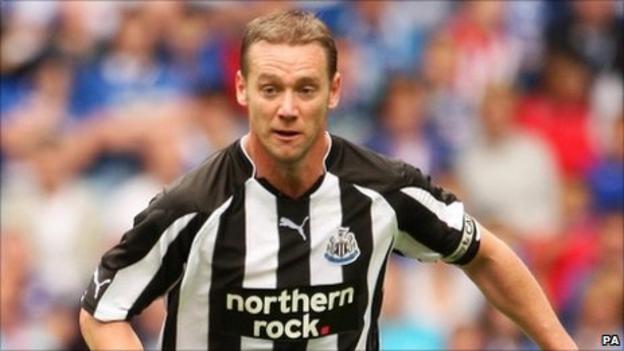 Kevin Nolan in action for Newcastle