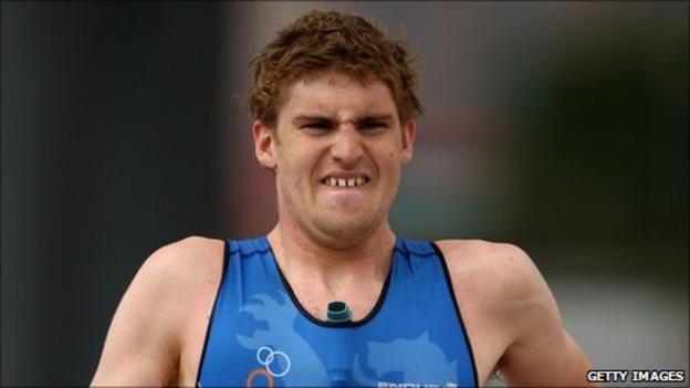 Scottish triathlon athlete David McNamee