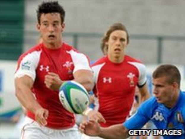 Rheon James scored the pick of Wales U20's eight tries against Italy