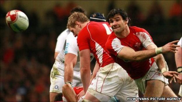 Wales scrum-half Mike Phillips