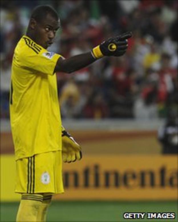 Nigeria goalkeeper Vincent Enyeama