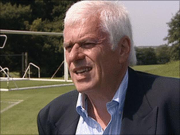 Acting Plymouth Argyle chairman Peter Ridsdale