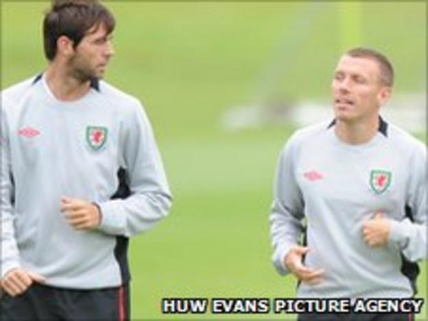 Joe Ledley and Craig Bellamy
