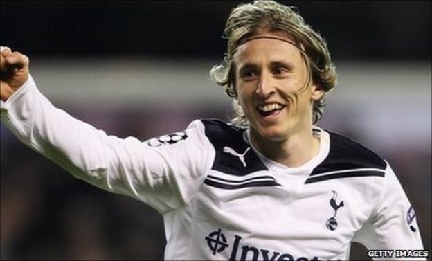 Tottenham Hotspur midfielder Luka Modric