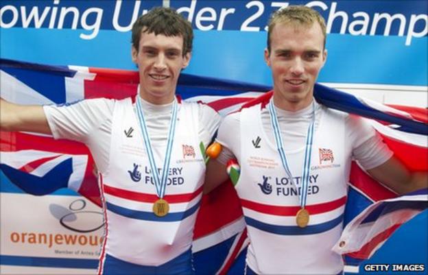Richard Chambers and Kieren Emery