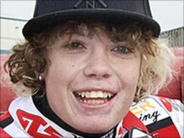 Stoke Potters rider Taylor Poole
