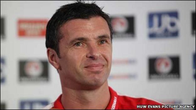 Wales manager Gary Speed