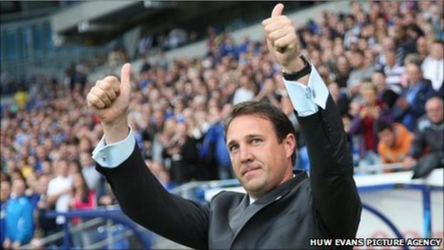 Cardiff City manager Malky Mackay