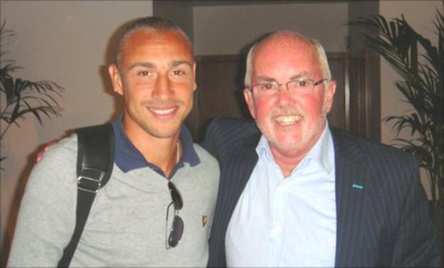 Henrik Larsson and Chick Young