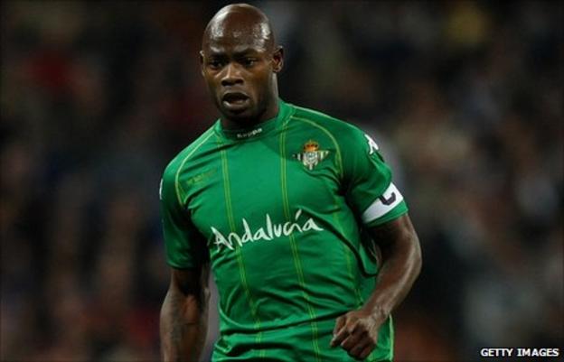 Cameroon midfielder Achille Emana