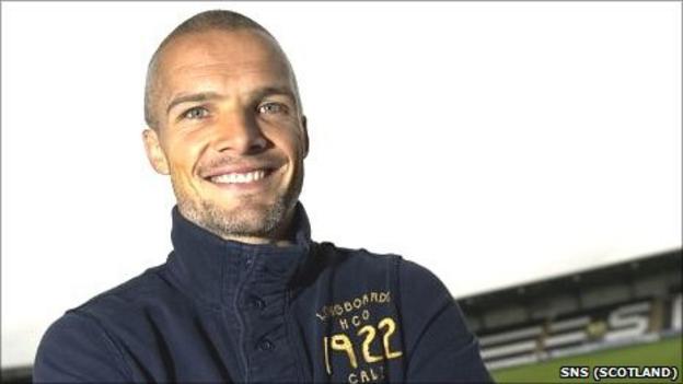 St Mirren midfielder Jim Goodwin