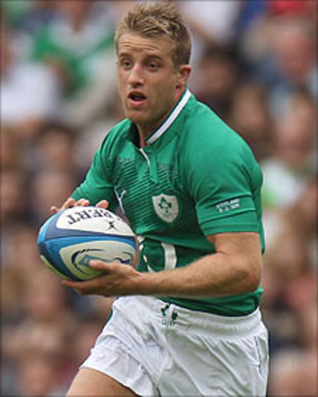 Luke Fitzgerald has been left out of Ireland's squad