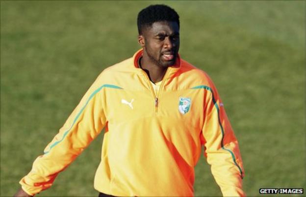 Ivory Coast and Manchester City's Kolo Toure