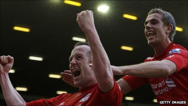 Charlie Adam and Jordan Henderson