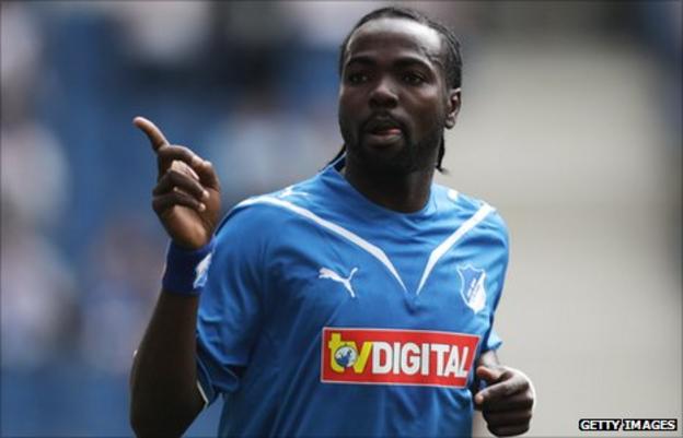Ghana striker Prince Tagoe
