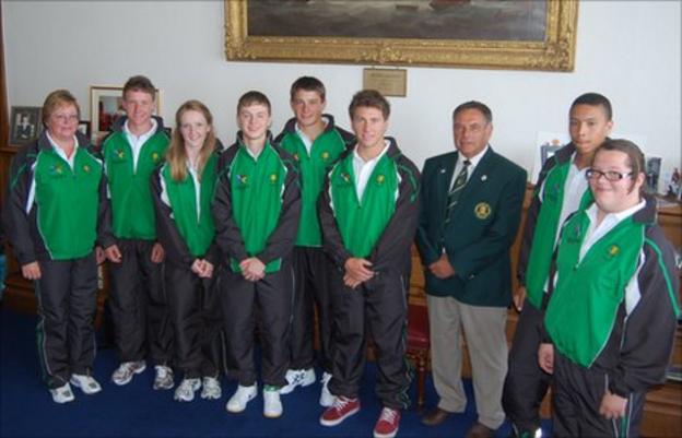 Guernsey's Commonwealth Youth Games team