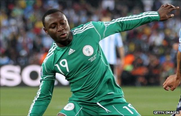 Nigeria striker Chinedu Ogbuke Obasi