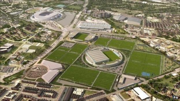 Manchester City's new training complex