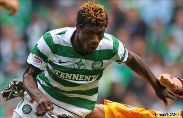 Celtic and Sierra Leone's Mohamed Bangura