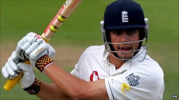 Alastair Cook is named England's most valuable player
