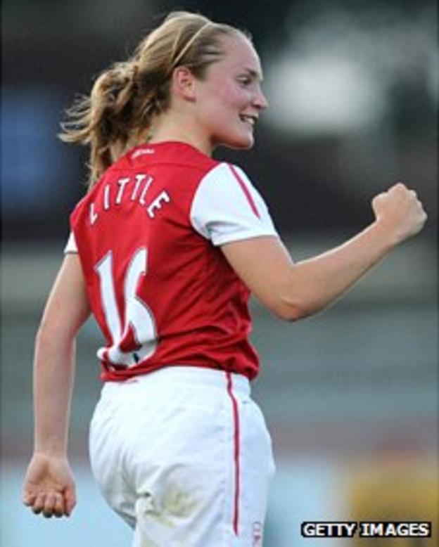 Kim Little of Arsenal Ladies FC