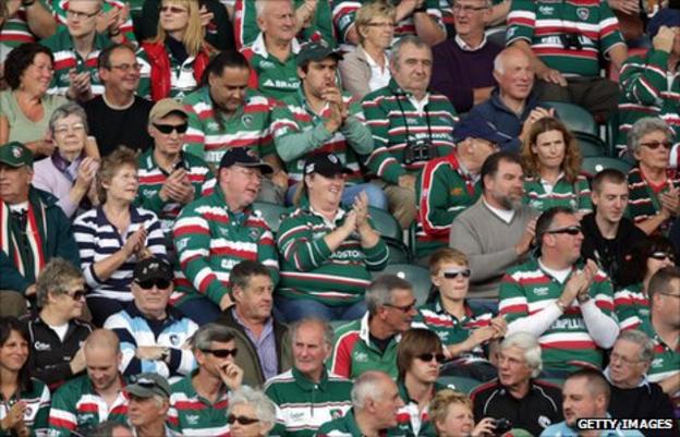 Leicester Tigers supporters