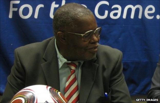 Ndumiso Gumede the vice-president of the Zimbabwe Football Association