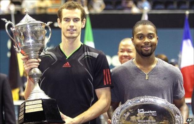 Andy Murray and Donald Young