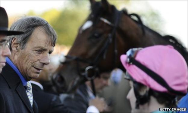 Sir Henry Cecil with Frankel