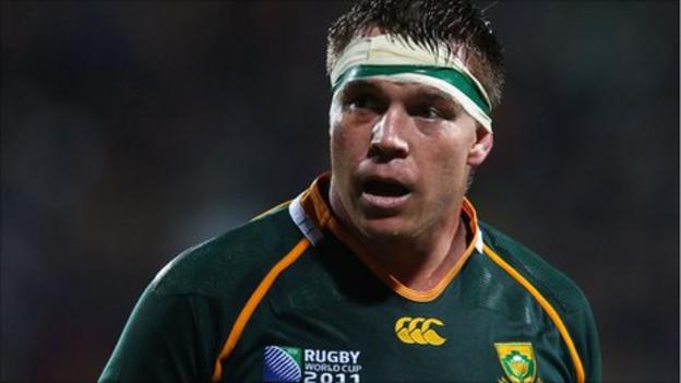 Rugby World Cup 2011: John Smit returns for South Africa - BBC Sport