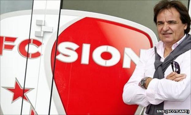 Sion owner Christian Constantin