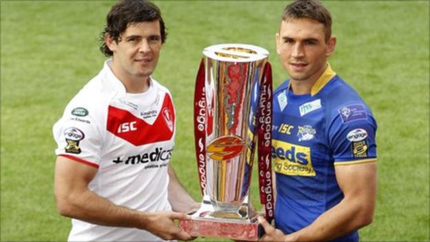Paul Wellens and Kevin Sinfield