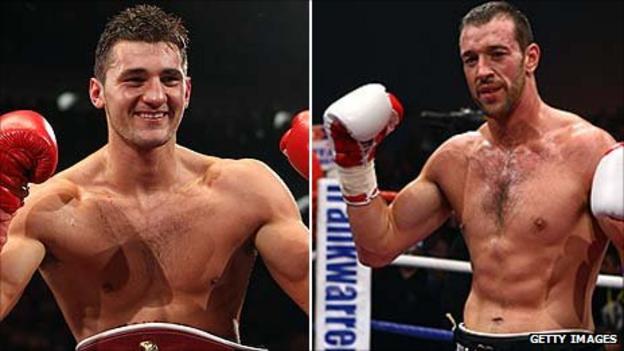 Nathan Cleverly and Enzo Maccarinelli
