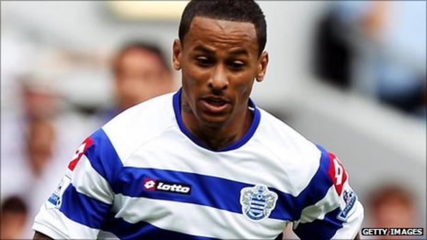 DJ Campbell in action for QPR