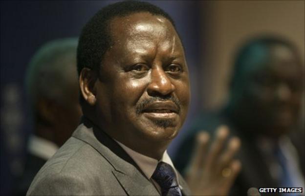 Kenya Prime Minister Raila Odinga