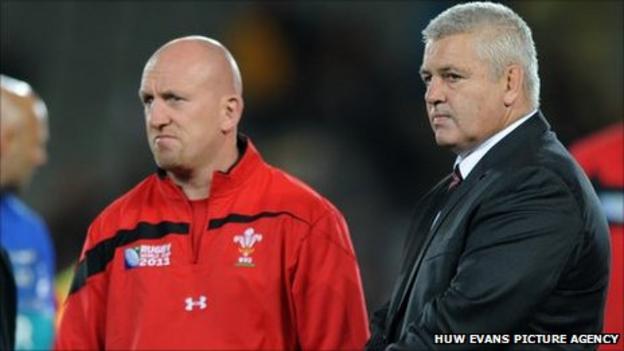 Shaun Edwards and Warren Gatland