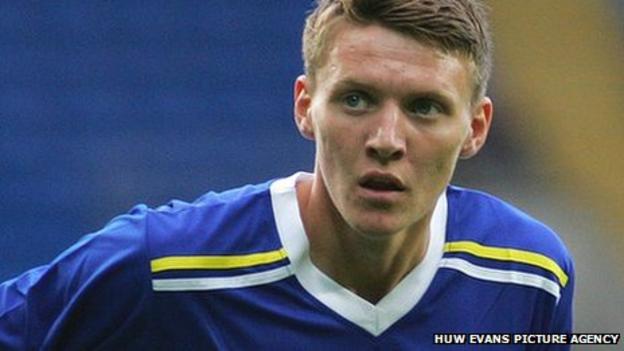 Cardiff striker Joe Mason