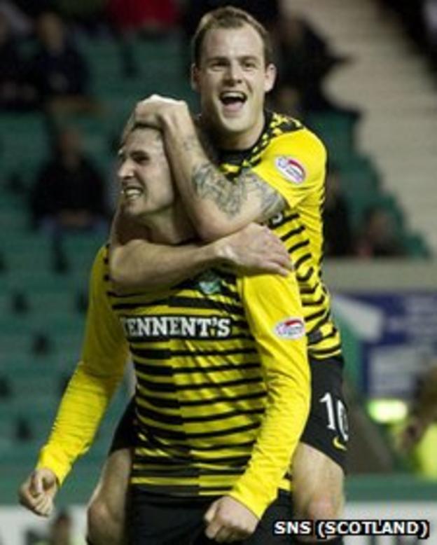 Gary Hooper and Anthony Stokes