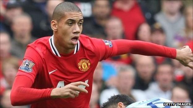 Manchester United's Chris Smalling