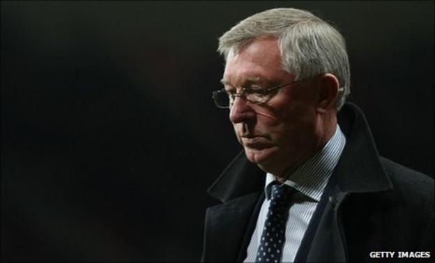 Man Utd manager Sir Alex Ferguson