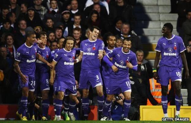 Follow Tottenham v Fulham live - BBC Sport