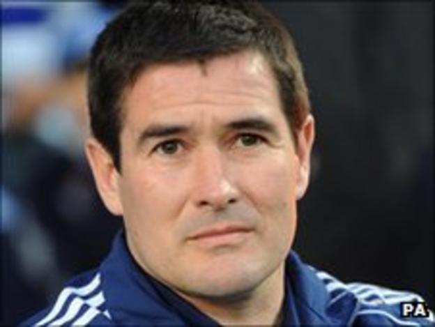 Derby County manager Nigel Clough