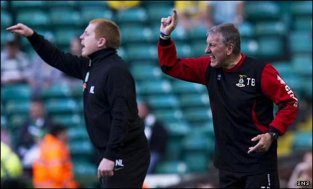 Neil Lennon and Terry Butcher