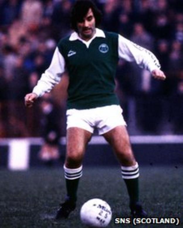 George Best in action for Hibernian